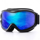 Otg Ski Goggles Double Lens Anti Fog Uv400 Helmet Compatible Strap 32848676645-C1 Vermillion Red