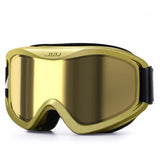 Otg Ski Goggles Double Lens Anti Fog Uv400 Helmet Compatible Strap 32848676645-C1 Vermillion Red