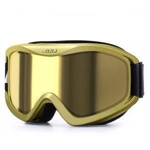 Otg Ski Goggles Double Lens Anti Fog Uv400 Helmet Compatible Strap 32848676645-C1 Vermillion Red