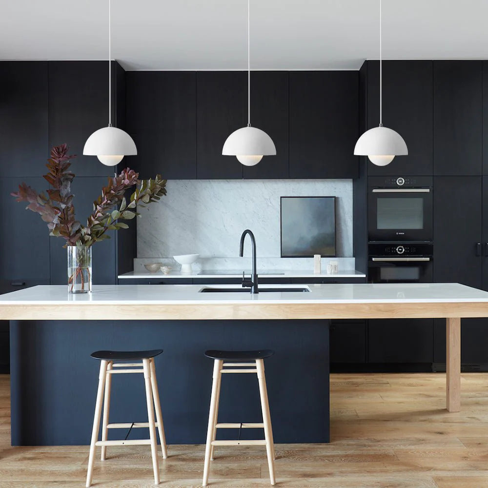 Modern Colorful Round Light Pendant Light