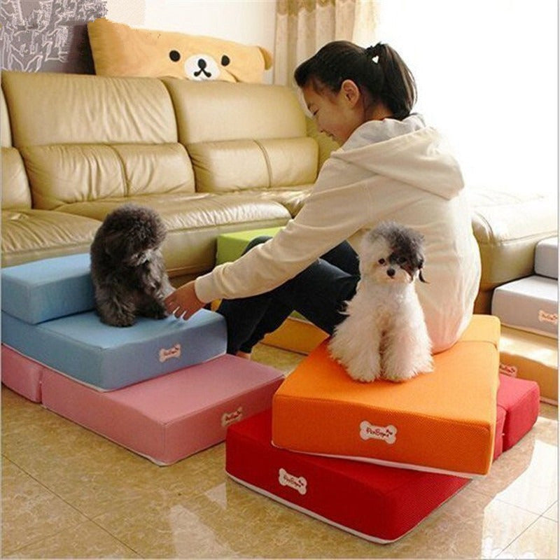 Pet Stairs Ladder for Small Dogs, Cats, Anti-Slip