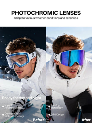 Photochromic Magnetic Ski Goggles With Anti Fog Uv400 Lenses 1005007360922362-Photochromic-RE-01