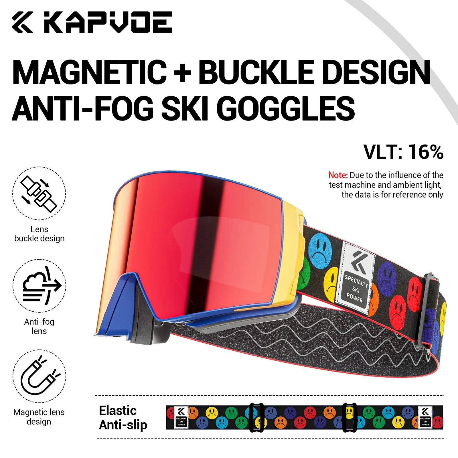 Photochromic Otg Ski Goggles With Magnetic Lens Uv400 Anti Fog 1005008169217334-DZ-K721-Q-01