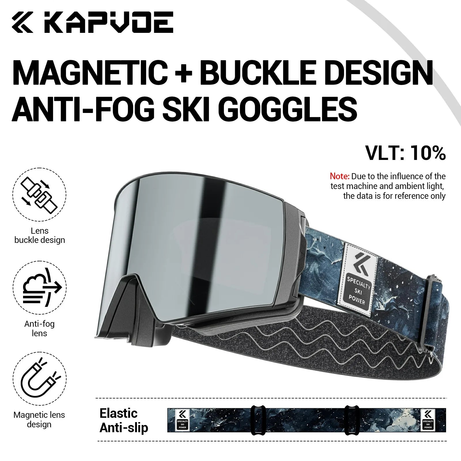 Photochromic Otg Ski Goggles With Magnetic Lens Uv400 Anti Fog 1005008169217334-DZ-K721-Q-01