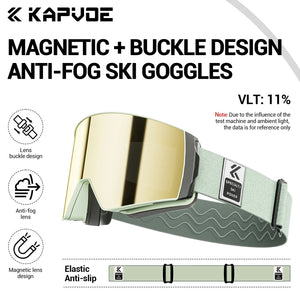 Photochromic Otg Ski Goggles With Magnetic Lens Uv400 Anti Fog 1005008169217334-DZ-K721-Q-01