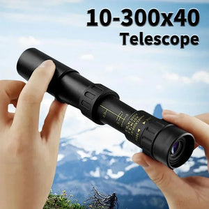 Portable 10 To 30X40 Zoom Monocular Telescope With Bak4 Prism 1005007849941399-TYPE 1 SET