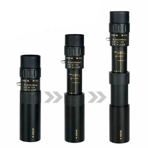 Portable 10 To 30X40 Zoom Monocular Telescope With Bak4 Prism 1005007849941399-TYPE 1 SET