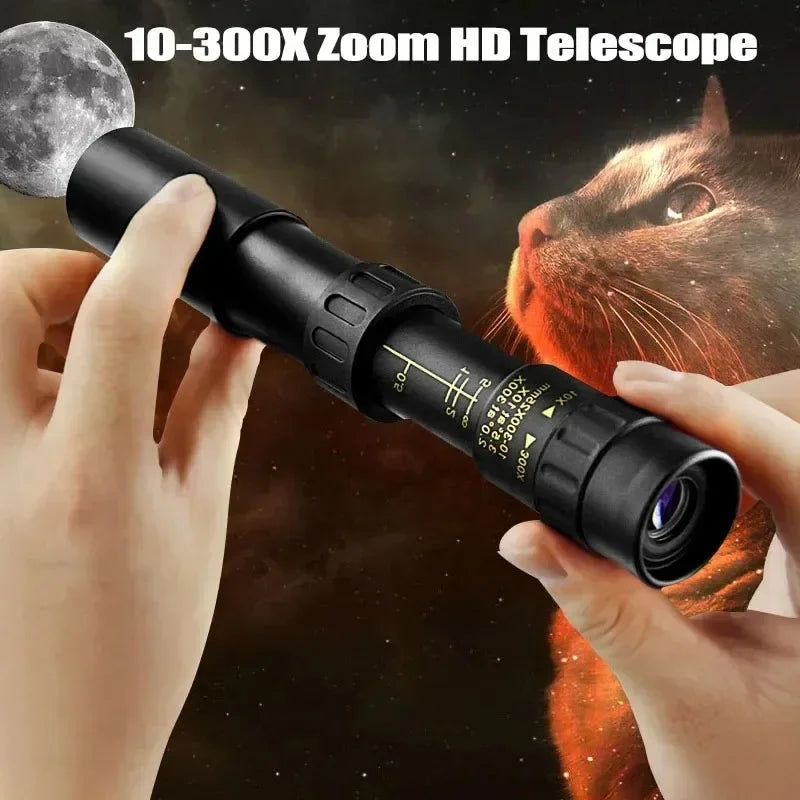 Portable 10 To 30X40 Zoom Monocular Telescope With Bak4 Prism 1005007849941399-TYPE 1 SET