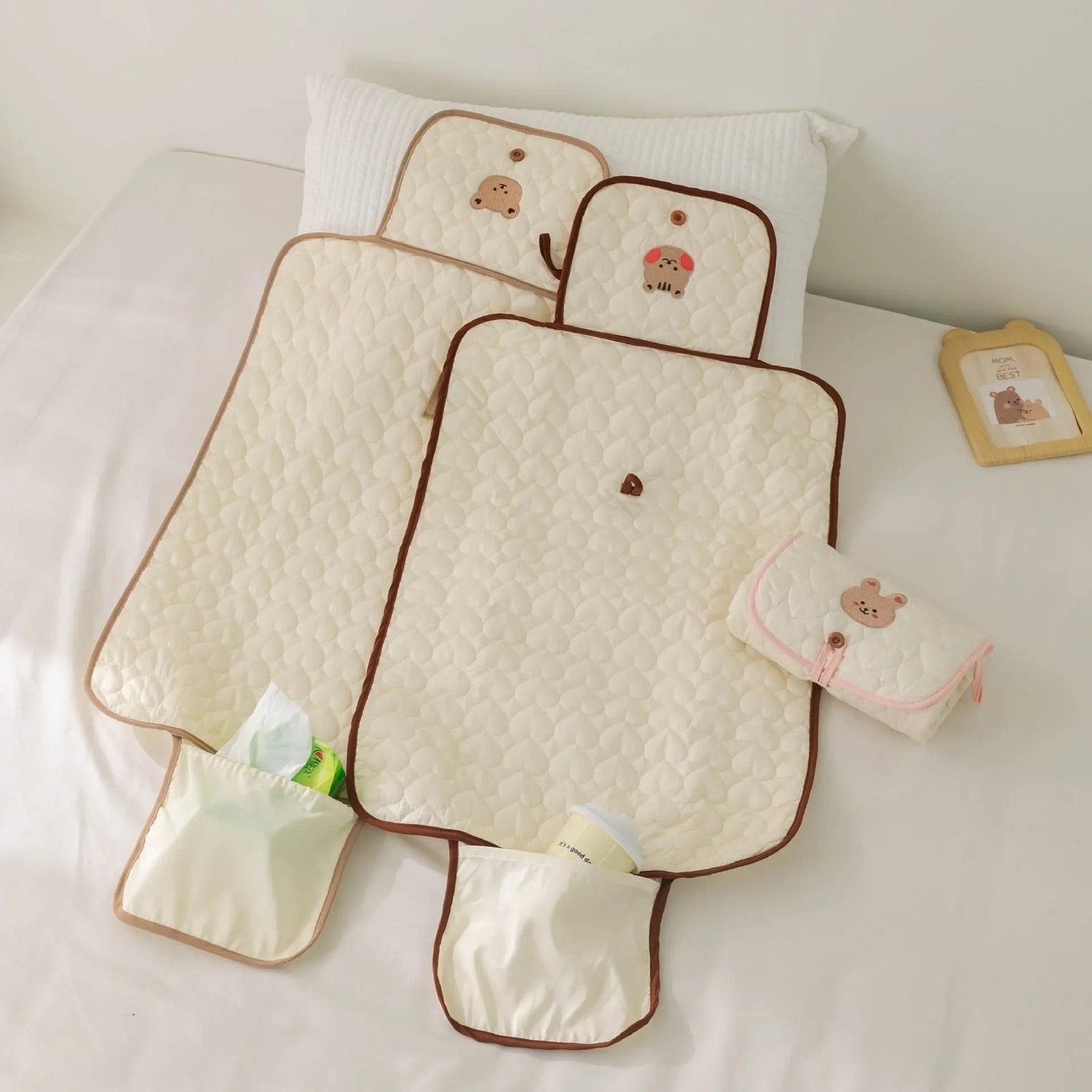 Portable Diaper Changing Pad, Foldable and Waterproof