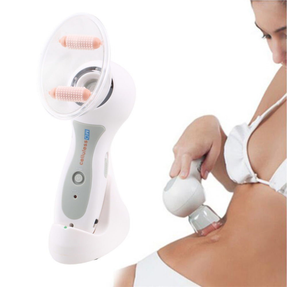 Anti-Cellulite Vacuum Roller Massager Device