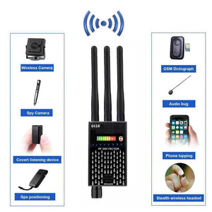 Portable Rf Signal Detector With Antennas For Gps Trackers And Cameras 1005008523857605-G618