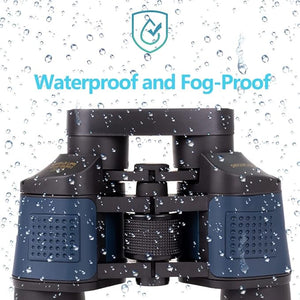 Professional Night Vision Infrared Long-Range Binoculars, Telescope 60X60 HD Vision Binoculars High Power