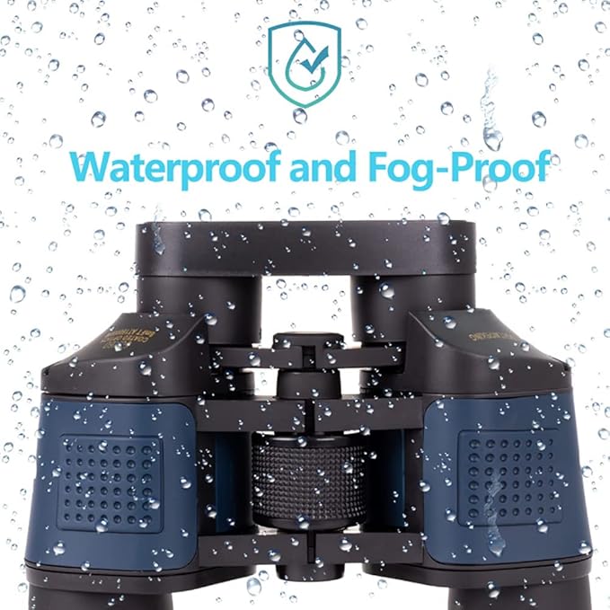 Professional Night Vision Infrared Long-Range Binoculars, Telescope 60X60 HD Vision Binoculars High Power