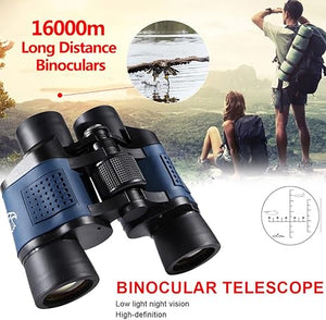 Professional Night Vision Infrared Long-Range Binoculars, Telescope 60X60 HD Vision Binoculars High Power