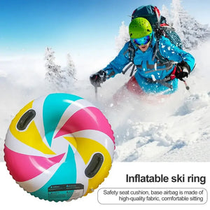 Pvc Inflatable Snow Tube Sled Ring With Safety Handles 1005008575869671-A-Blue