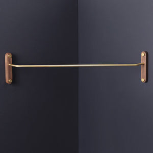 Wall-Mounted Bedroom Corner Clothes Rack For Space Saving