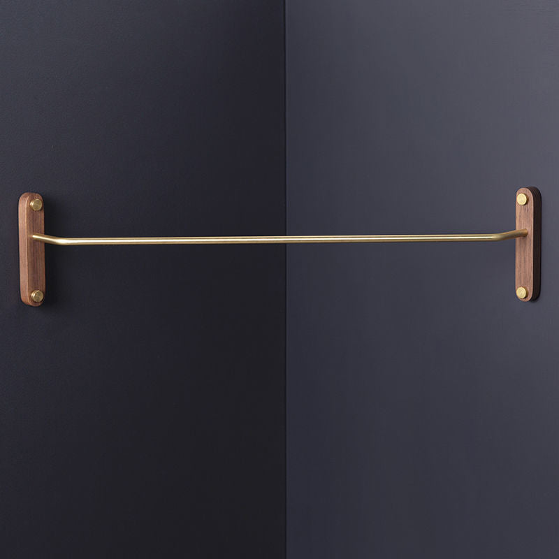 Wall-Mounted Bedroom Corner Clothes Rack For Space Saving
