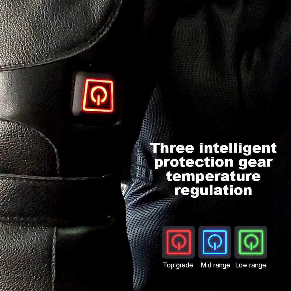 Rechargeable Heated Touchscreen Gloves With Three Temperature Levels For Outdoor Sports 1005010611677913-al