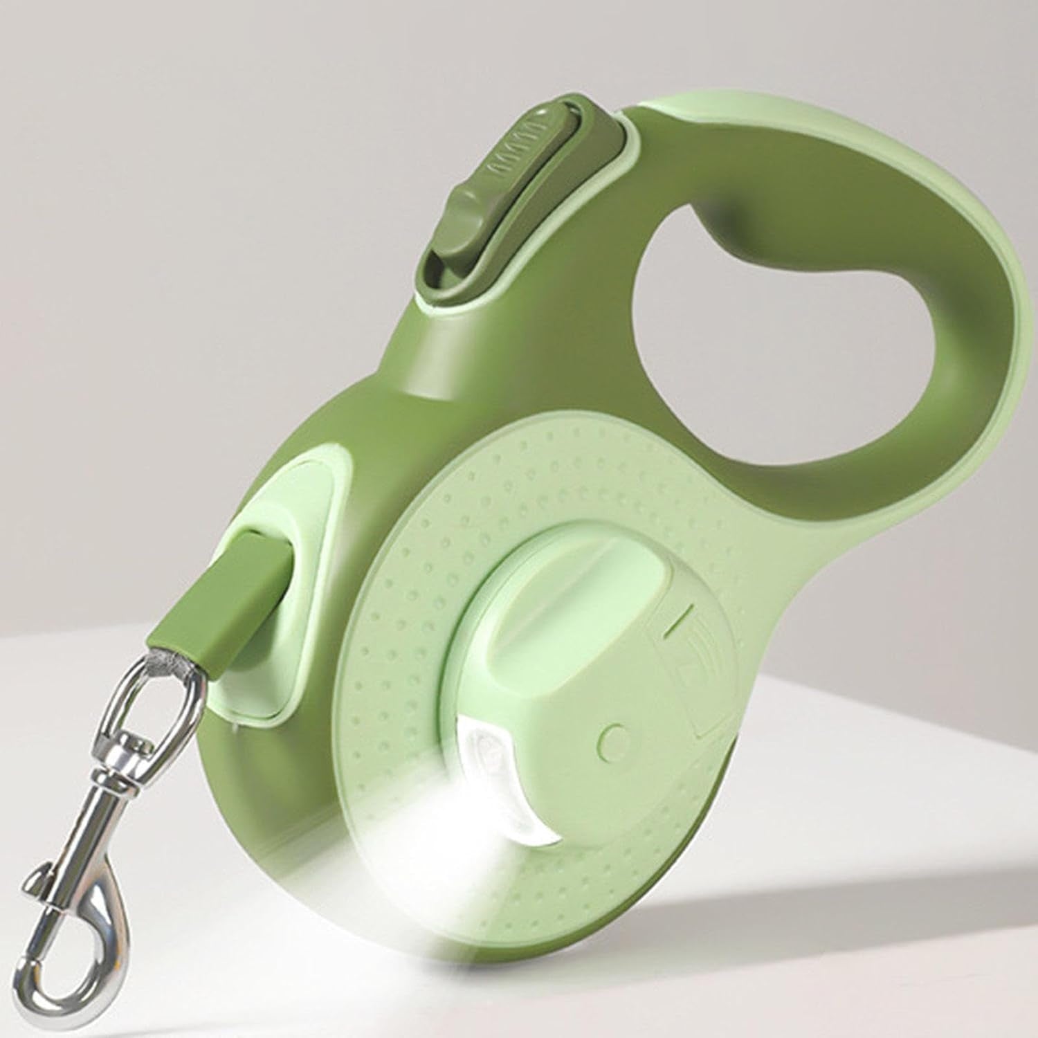 Retractable Dog Leash With Flashlight, 4 In 1 Dog Leash Retractable, Anti-Slip Handle