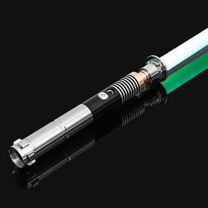 RGB Metal Lightsaber Toy with Sound, 14 Colors, USB Charge