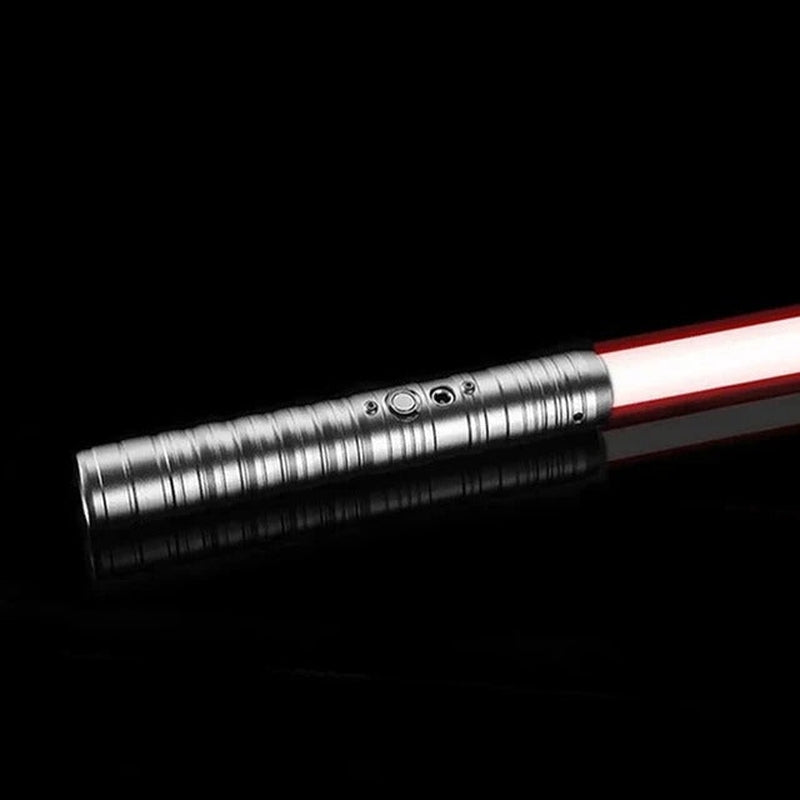 RGB Metal Lightsaber Toy with Sound, 14 Colors, USB Charge