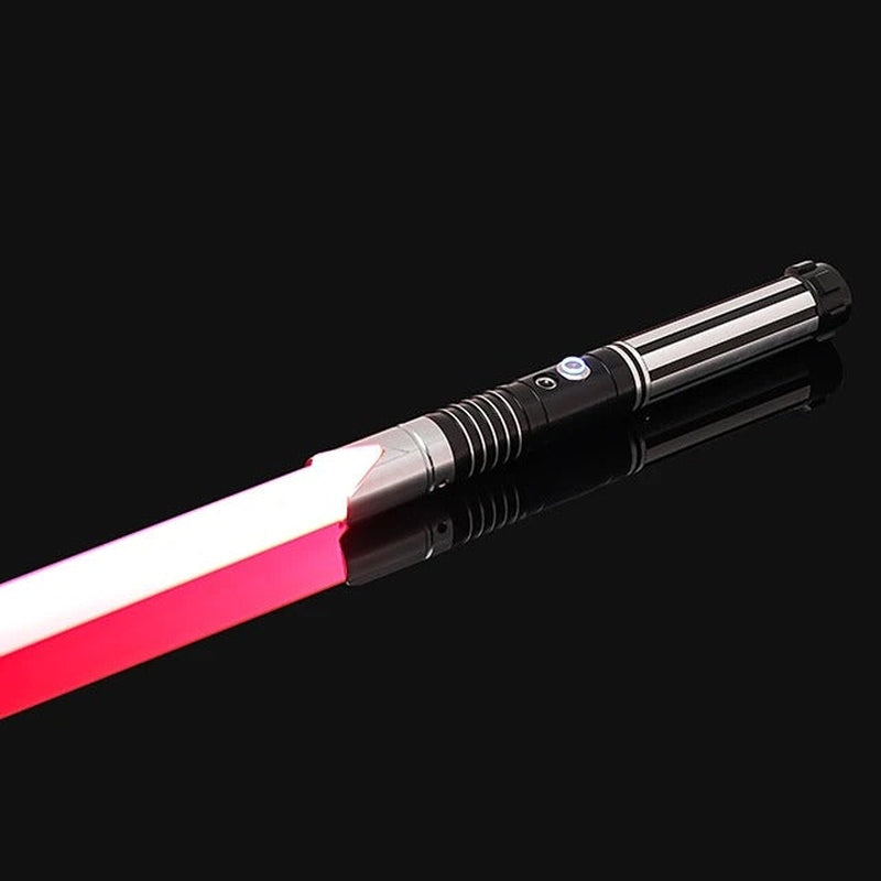 RGB Metal Lightsaber Toy with Sound, 14 Colors, USB Charge