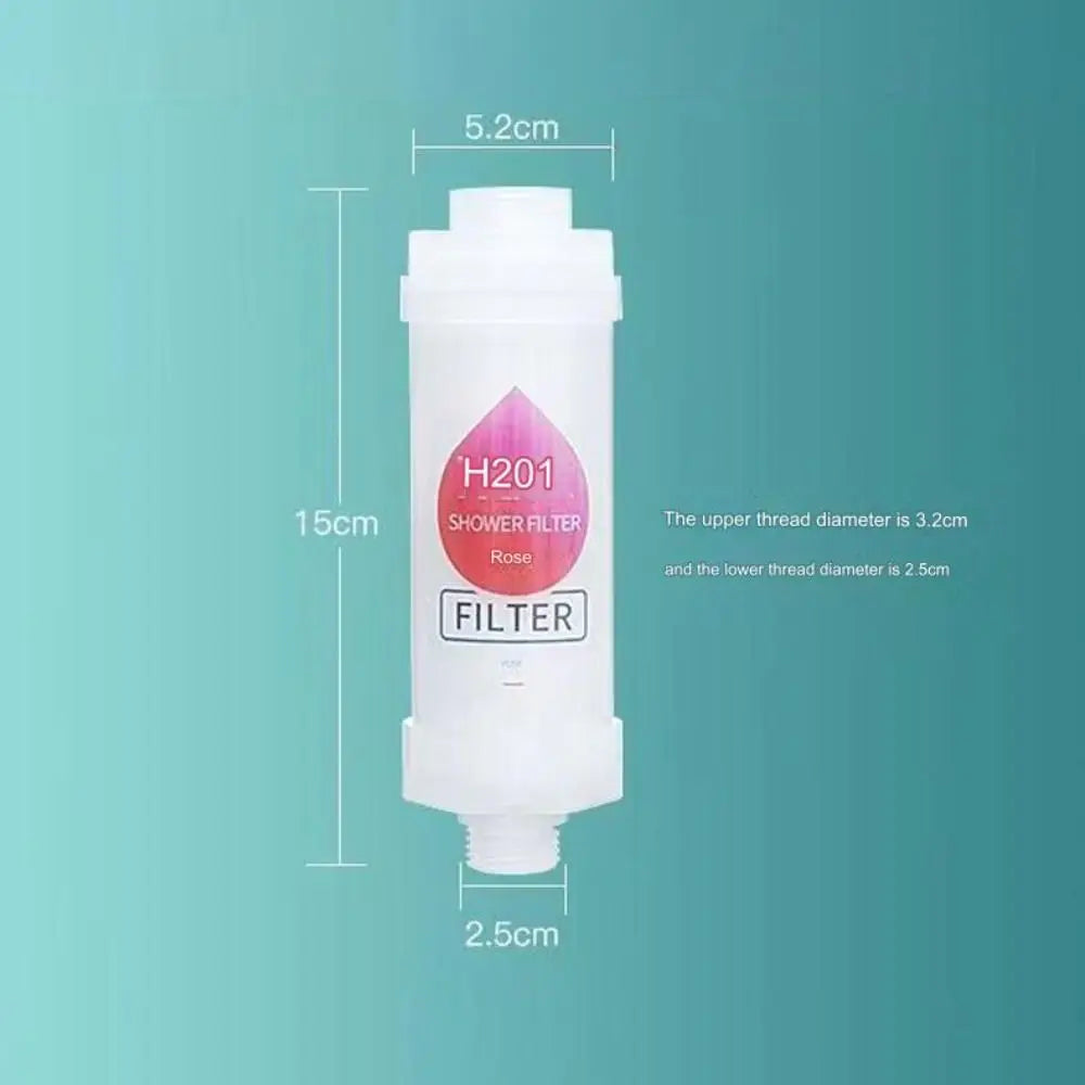 Rose Lavender Scented Anti-Scaling Shower Head Filter