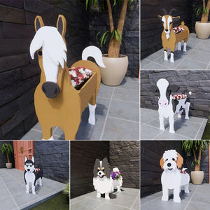 DIY Animal Planter PVC Garden Decor