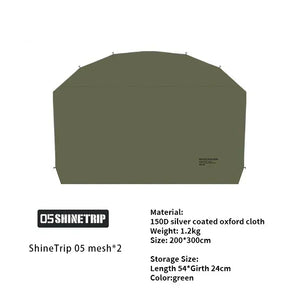 Waterproof Dome Tent For Camping, Sunshade & Rainproof