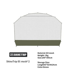 Waterproof Dome Tent For Camping, Sunshade & Rainproof