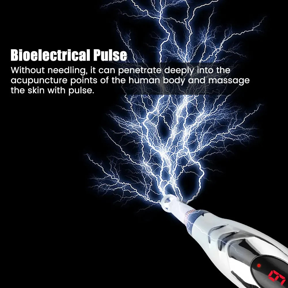 USB Rechargeable Acupuncture Pen with Intelligent Detection