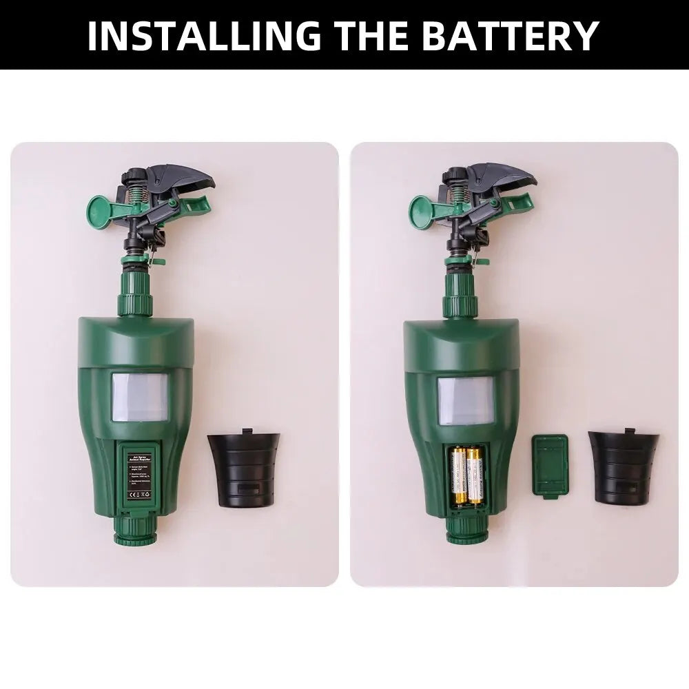Motion Sensor Garden Sprinkler Animal Repellent