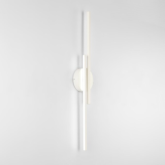 Modern LED Wall Light Double Bar Design