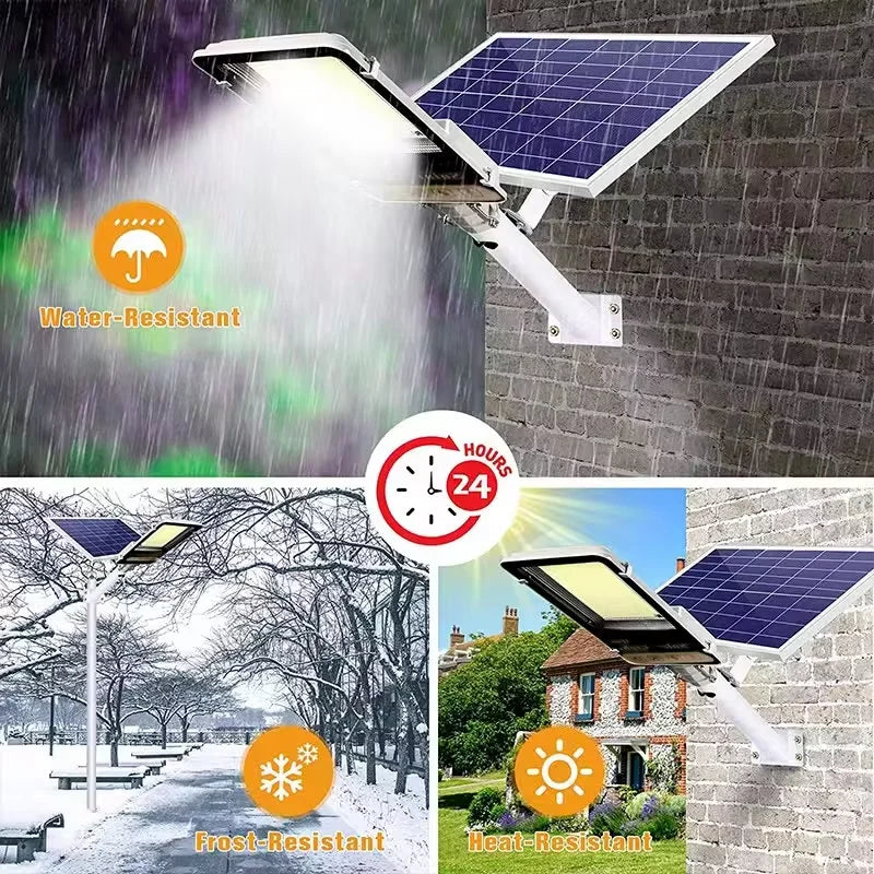 Aluminum Solar Led Street Light Waterproof Garden Lamp
