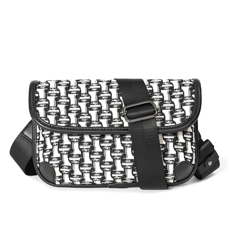 Canvas Messenger Bag Men Crossbody Shoulder Clutch