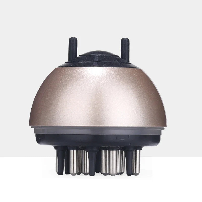 Stainless Steel Scalp Massager Comb with Liquid Dispenser