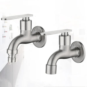 Stainless Steel Single Cold Bibcock Faucet