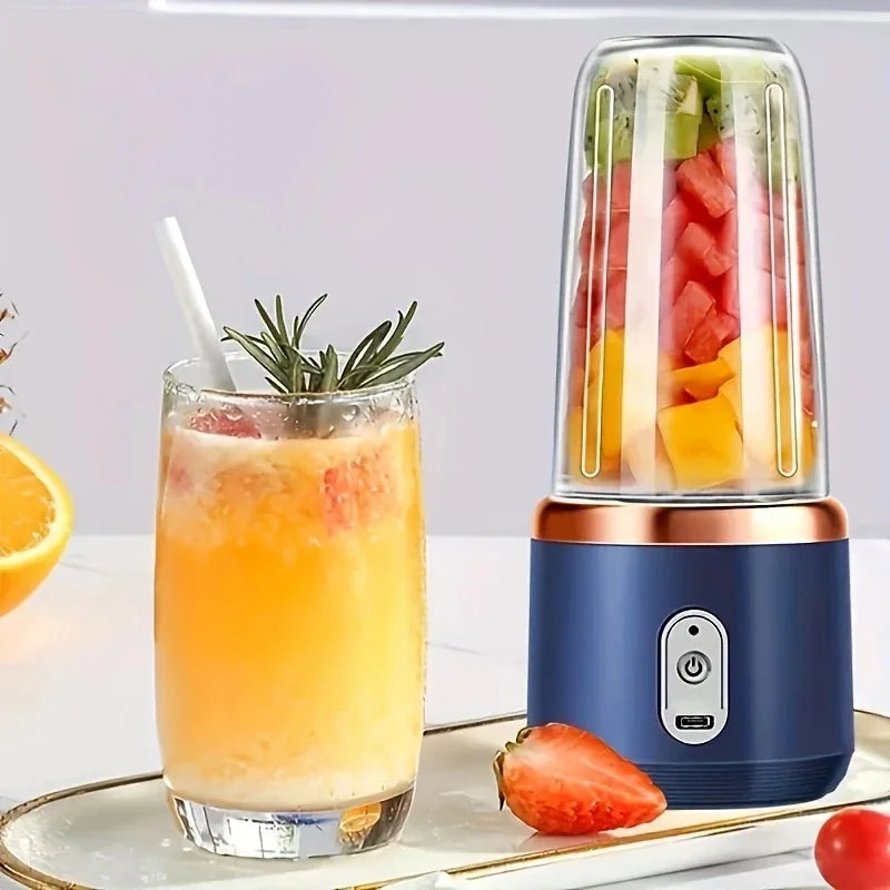 Portable Electric Fruit Juicer And Smoothie Blender