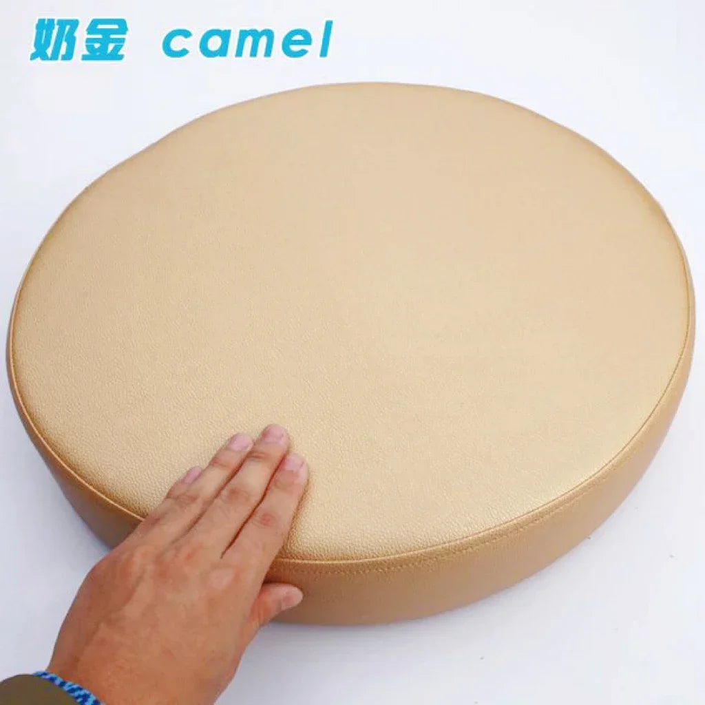 Waterproof Round Leather Cushion Seat Pad