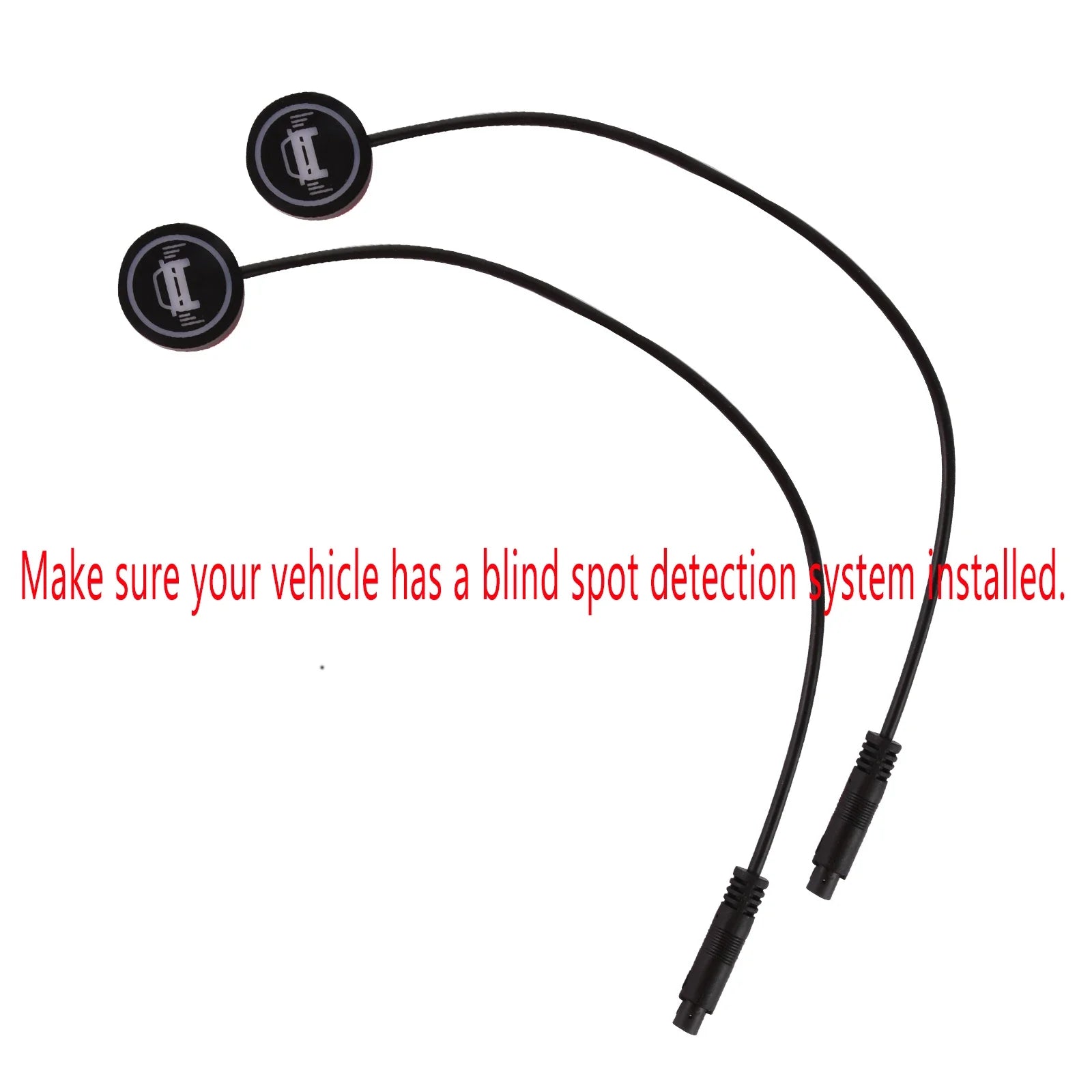 Car Blind Spot Detection System Warning Light