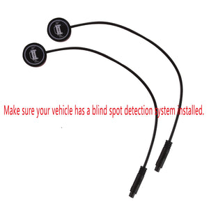 Car Blind Spot Detection System Warning Light