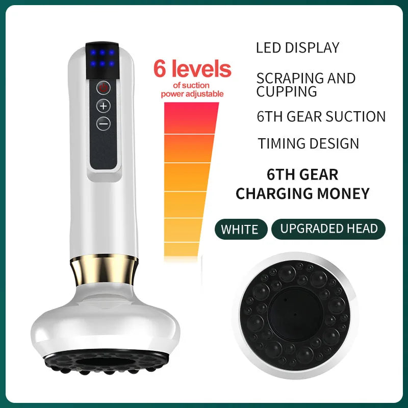 Electric Cupping Massager with Infrared Heat Therapy