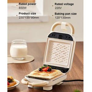 10-In-1 Electric Waffle Maker And Sandwich Grill