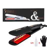 Steam Hair Straightener with Ceramic Vapor Plates