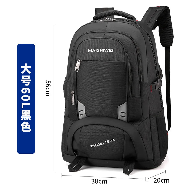 Outdoor Waterproof Hiking Backpack Large Capacity 80L