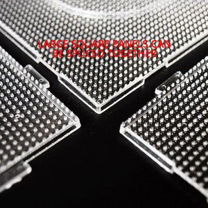 Extra Large Transparent Pegboards for DIY Fuse Beads