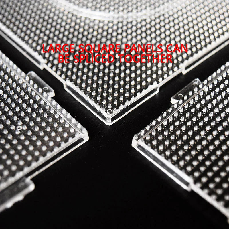 Extra Large Transparent Pegboards for DIY Fuse Beads