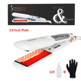 Steam Hair Straightener with Ceramic Vapor Plates