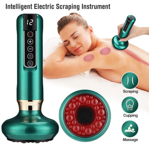 Electric Cupping Massager with Infrared Heat Therapy