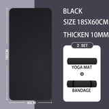 20Mm Thick Non-Slip Nbr Yoga Mat 200X60Cm